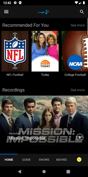 mergeTV by ATMC Screenshot 0