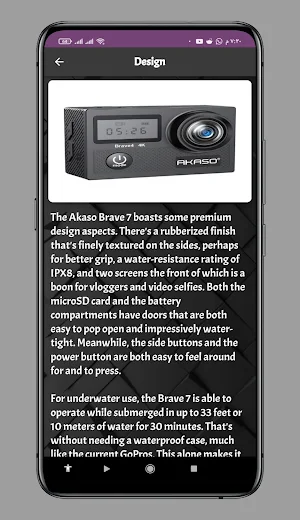 Akaso Brave Camera Guide Screenshot 3