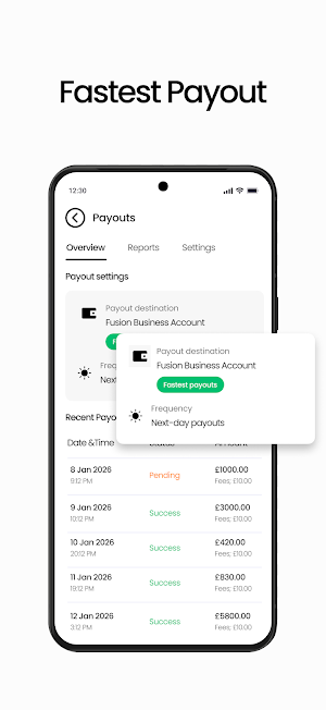Fusion My Business Screenshot 2