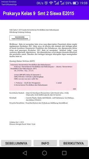 Prakarya Kelas 9 Smt 2 Siswa E2015 Screenshot 1