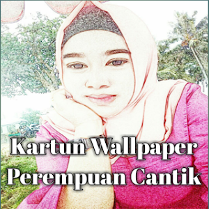 Wallpaper Kartun Perempuan Can Screenshot 0