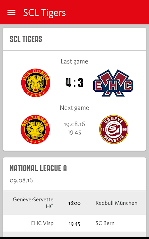 SCL Tigers Screenshot 1