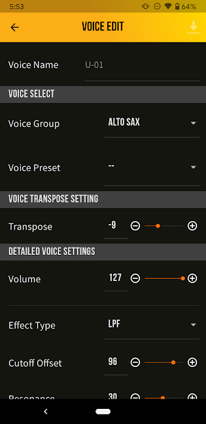 YDS Controller Screenshot 2
