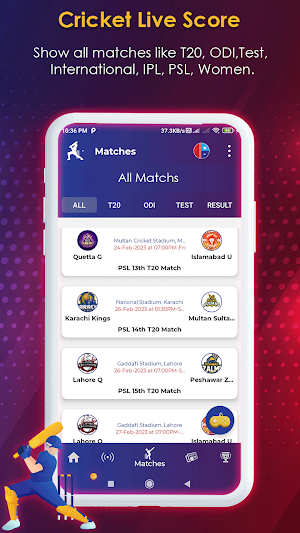 Cricket Live Score - Live Line Screenshot 3