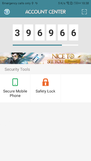 ND Account Security Screenshot 2