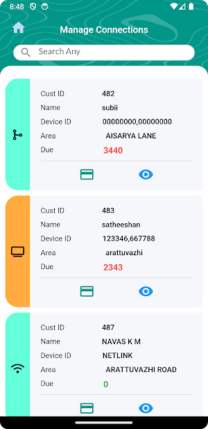 Uniqcable-Admin Screenshot 1