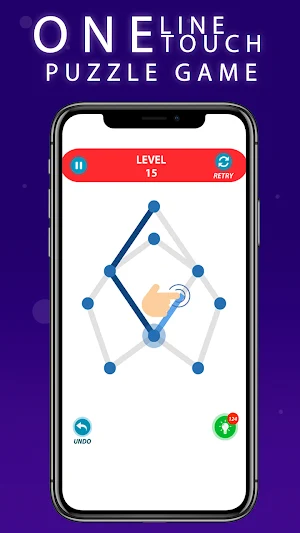 One Line Drawing Game Screenshot 1