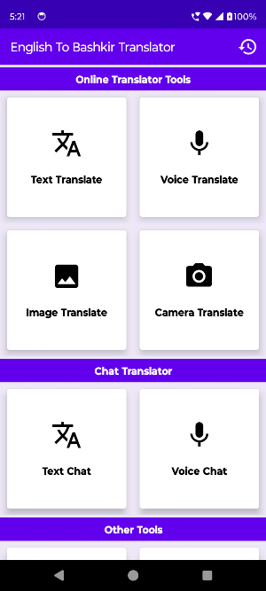 English To Bashkir Translator Screenshot 0