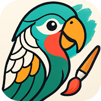 Colors: Animals Coloring Book