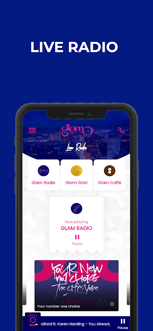 Glam Radio Screenshot 0
