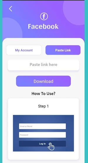 All Social Media Downloader -  Screenshot 1