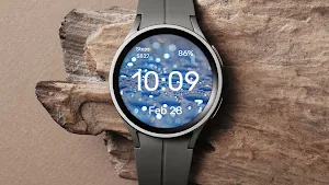 Blue Drops - Watch Face Screenshot 3