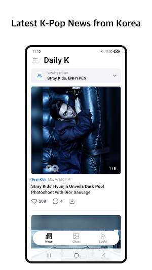 Daily K Screenshot 1