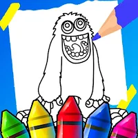 Mammott Monsters Coloring Book