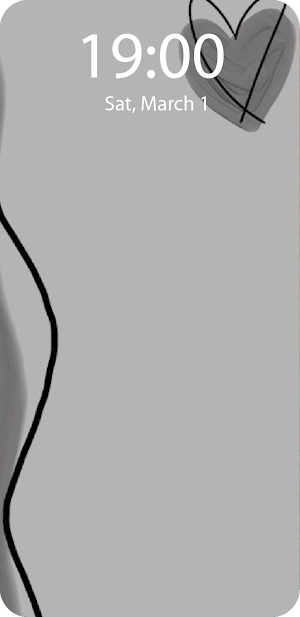 Grey Live Wallpaper Parallax Screenshot 2