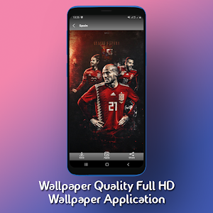Spain Football Team Wallpaper HD Screenshot 2