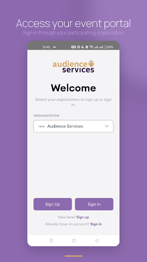Audience Services Screenshot 0