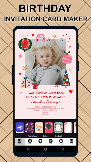Birthday Invitation Card Maker Screenshot 2