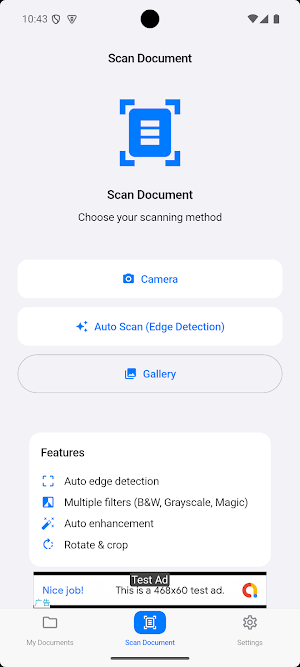 Scanner APP:JPG,Photo to PDF Screenshot 1