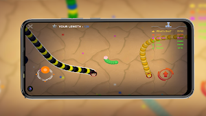 Slither Snakes Battle Game Screenshot 1