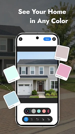 Paint Walls: Color Visualizer Screenshot 2