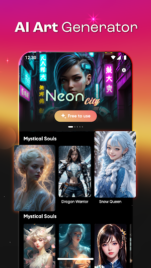 Genius: AI Art Photo Editor Screenshot 1
