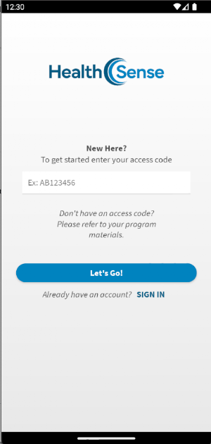 MyHealthSense™ Screenshot 0