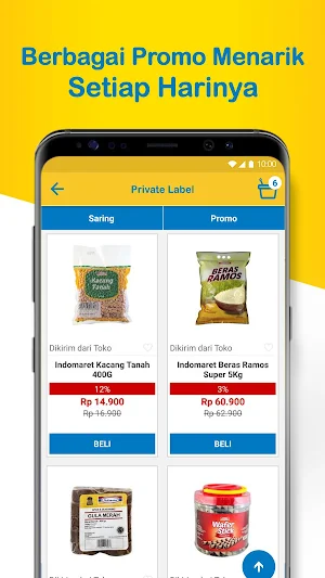 Klikindomaret - belanja online Screenshot 1