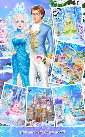 Princess Salon: Frozen Party Screenshot 1