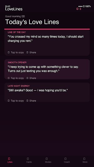 LoveLines Screenshot 0