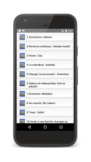 Français -Swahili Screenshot 2