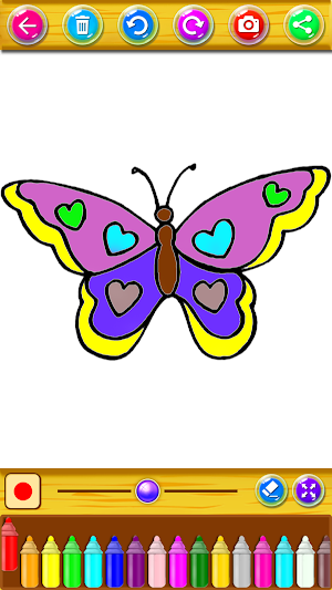 Butterfly Drawing Book for Kid Screenshot 0