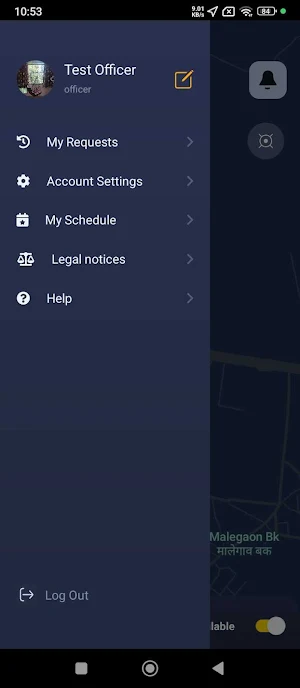 WeProtect-you.com Officers App Screenshot 1