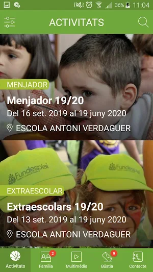 Fundesplai Inscripciones Screenshot 1
