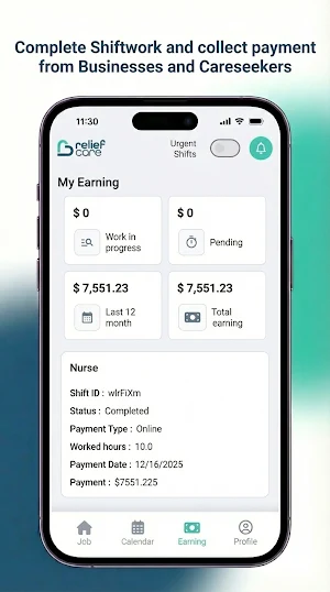Relief Care Screenshot 3