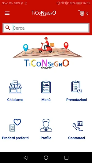 Ticonsegno delivery Screenshot 0