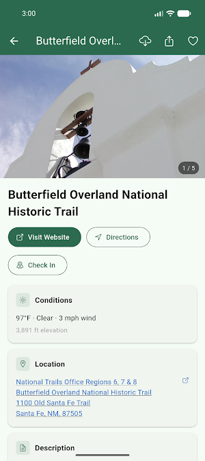 ParkFinder Screenshot 1