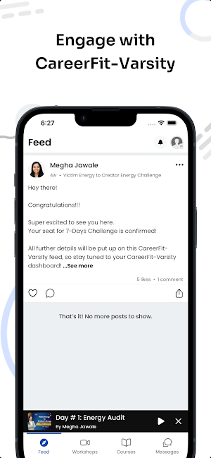 CareerFit-Varsity Screenshot 1