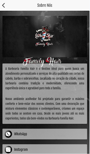 Barber shop family hair Screenshot 2