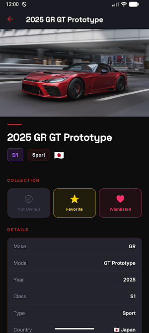 Forza Horizon 6 Car Tracker Screenshot 1