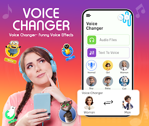 Girl Voice Changer and Effects Screenshot 0