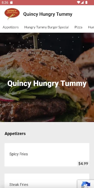 Quincy Hungry Tummy Screenshot 1
