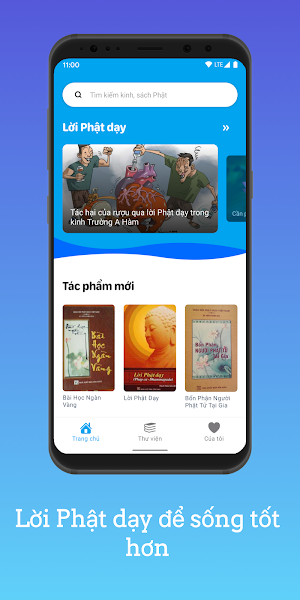 Kinh Phật, Niệm Phật, Phật Pháp - app Khai Tâm Screenshot 0