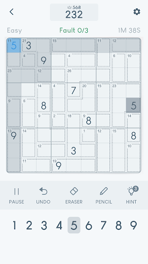 Killer Sudoku - Websudoku Screenshot 0