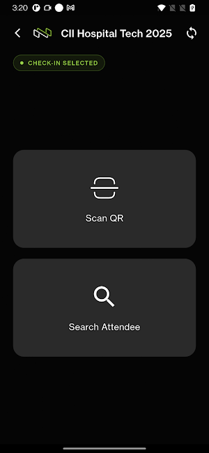Check In & Session Scanner Screenshot 1