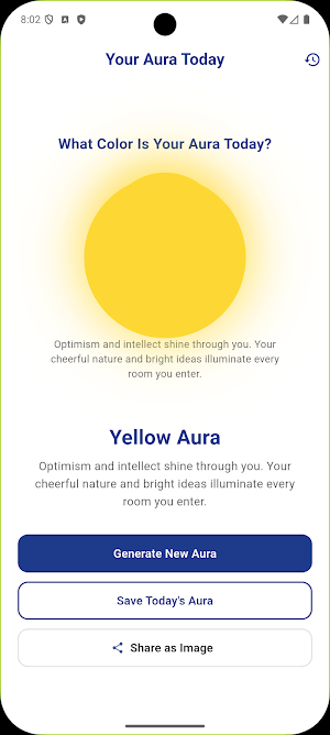 What Color Is Your Aura Today? screenshot 1