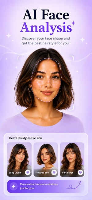 AI Hairstyle Try On: HairTry Screenshot 2