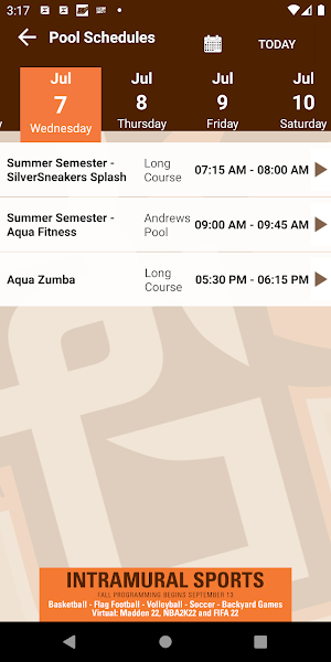 BGSU Recreation and Wellness  Screenshot 2