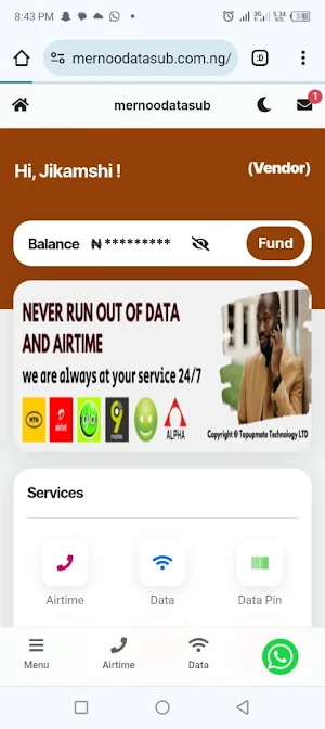 MERNNOO DATA SUB Screenshot 1
