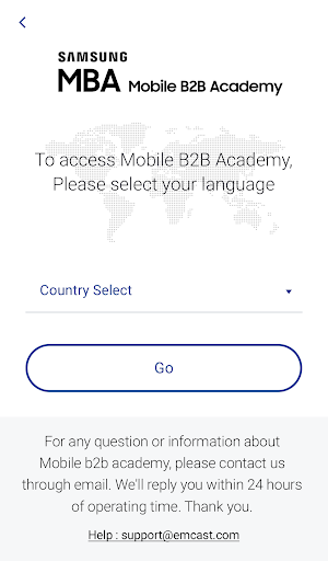 Samsung MBA (Samsung Mobile B2 Screenshot 0
